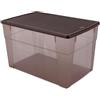 Stefanplast Elegance Scatola Visualbox, Plastica, Marrone, 59x39x35 cm, 1 unità