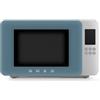 Smeg, Forno a Microonde con Grill MOC01SBMEU, 4 Funzioni e 18 Programmi Automatici, Tecnologia Inverter, Sistema di Chiusura Soft Close, Accessorio Griglia Incluso, 1900 W, Blu Tempesta Opaco