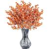 AMLUCKS Fiori artificiali in seta per bambini, ghirlande, si sentono vere, per vaso, casa, ufficio, interni ed esterni, giardino, decorazioni per feste