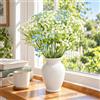 XRVRILE 26 Fiori Finti Gypsophila Bianco Blu, Fiori Artificiali Decorativi | 26 fiori finti gypsophila bianco e blu con aspetto realistico per fiori artificiali decorativi senza manutenzione