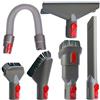 LRFDRESS Set di accessori per aspirapolvere Dyson V7 V8 V10 V11 V15 SV10 SV11 Aspirapolvere Set di accessori spazzola per attrezzi con tubo di prolunga (6 pezzi)