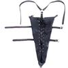 DFADSVCNM Camicia di forza monoguanto in morbida pelle BDSM con spallacci e cerniera, restrizioni erotiche for la parte superiore del corpo for coppie