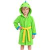 JiAmy Accappatoio Bambino e Bambina Cappuccio 3D in Terry 3-8 Anni | Tessuto Terry ultra-assorbente 2 tasche e cintura Ideale per bagno piscina e casa. Regalo perfetto!