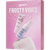 THE GOOD VIBES COMPANY Srl GOOVI FROSTY VIBES COFANETTO CON RUB RUB AWAY SCRUB VISO 75 ML + FEELING MYSELF MOUSSE DETERSIONE 100 ML