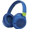 JBL Harman JBL JR 460NC - Cuffie con microfono - on-ear - Bluetooth - wireless, con cavo - cancellazione attiva del rumore - 3,5