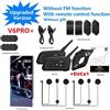 StarTech Kit vivavoce per casco da moto - Auricolare Bluetooth V6 PRO+ - Set da 2 unità, compatibile con 1 EUC (Electric Unicycle) - Portata fino a 800 metri - Impermeabile - Comunicazione tra 2 motociclisti, espandibile fino a 6