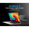 StarTech Laptop - AceBook 8 N150 - Schermo da 39,6 cm - Processore N150 - 16 GB di RAM - 512 GB di SSD - Espandibile fino a 1 TB