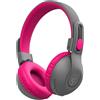 Merkloos Cuffie wireless per bambini - Rosa - Limitate a 85 dB - Bluetooth - Autonomia fino a 65 ore