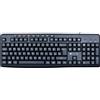 Techly 367874 Tastiera USB 104 Tasti + 9 Multimediali Nero