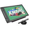 HUION KAMVAS 16 (Gen 3) Tavoletta da disegno con schermo, 15,9 pollici, 2,5 K, QHD, Art Tablet con vetro laminato anti-scintillio completo, 99% sRGB, PenTech 4.0, pressione penna 16384, doppio
