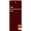 Amica KGC15631R frigorifero con congelatore Libera installazione Rosso A++