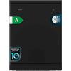 Cecotec Bolero Aguazero 8000 Autodose Nero Opaco Glass Connected | Lavastoviglie da 60 cm