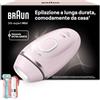Braun Silk·Expert Mini Epilatore Luce Pulsata con Rasoio, PL1112 Rosa | Epilazione Laser Peli Donna a Casa, Riduzione Permanente dei Peli, con Pochette, Mini Depilatore Viso e Rasoio Gillette Venus