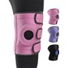 ABYON Ginocchiera Taglia M Fino a Grande per Gambe Robuste, Regolabile a Tripla Cinghia con Stabilizzatori Laterali, Antiscivolo per Artrite, Menisco, LCA, Sollievo & Stabilità per Donna