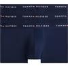 Tommy Hilfiger 3p Low Rise Trunk Um0um03762 Boxer a Vita Bassa Uomo (Pacco da 3)