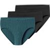 Schiesser Uomo 3 Pack Slip con Vita Morbida Cotone Multipack - 95/5