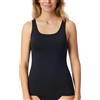 Schiesser Unterhemd Trägertop Single Jersey - Unique Micro Maglie Termiche Donna (Pacco da 1)