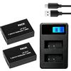 ABSDWIF LPE17 LP E17 LP-E17 1040mAh for fotocamera EOS RP 200D 250D M3 M5 M6 750D 760D T6i T6s 800D 8000D Kiss X8i(2PCS)