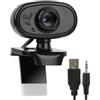 Generic Macchina fotografica del computer Webcam 480P con microfono | Plug Play USB Web Camera Video Cam Videochiamata Conferenza Streaming per desktop, computer, laptop