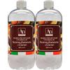 FEI FAN Ricarica Per Diffusore Di Fragranza Con Midollini. Disponibile In Varie Fragranze, Ognuna Pensata Per Adattarsi a Gusti Ed Ambienti Differenti 500ml (SCORZA D'ARANCIA E CACAO, 2 Ricariche)
