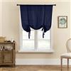 SIMPVALE Tenda a Pacchetto Blu Scuro 80x140cm 1 Pezzo - Tenda Romana | Tende per Interni Leggere ed Eleganti, Tende Semitrasparenti con Protezione della Privacy per Camera da Letto e Salotto