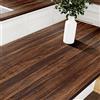 Stickyart Carta Adesiva per Mobili Legno Noce Marrone Impermeabile 30cmX800cm Pellicola Adesiva per Mobili Cucina Effetto Legno Carta da Parati Piano Cucina Bagno Rivestimento Parete Interno Salotto