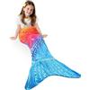 Catalonia Classy Coperta a forma di sirena, in pile, idea regalo per ragazze e bambini