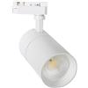 LEDKIA LIGHTING LEDKIA Faretto LED Binario Monofase 20W Regolabile Mallet Bianco 5000K Bian