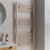 DEGHI Termoarredo scaldasalviette 1200x500 interasse 450 mm champagne - Alpina