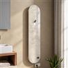 DEGHI Termoarredo elettrico a pannello 1500x350 con wi-fi bianco perla effetto marmo - Arvian