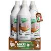 RISTOPANNO 6PZx1L Lavapavimenti Alcalino Formula pH 13 - Uso Professionale | Detergente per Grès Porcellanato e Ceramica - Azione Sgrassante - Uso Manuale e Lavasciuga - Prodotti Pulizia SPLASH GRES