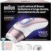 Braun Skin I·Expert Epilatore Luce Pulsata Smart, 3 Testine, PL7311 Bronzo | Depilatore Corpo Donna, Alternativa Laser Peli, 4 Testine Viso e Corpo, Rasoio Gillette Venus, Include Pochette