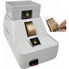 Generic Levigatrice manuale per lenti ottiche, smerigliatrice manuale e lucidatrice per occhiali, include lavello rimovibile e scanalatura a V per lucidatura di precisione del vetro dell'orologio