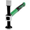 GLOBALHUT per martello Carrozzeria 315mm per acciaio Piana Riparazione(flat head) | piana lucidata, in per di , 315mm totale, per ideale per livellare lastre metalliche con precisione