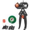 Bricoferr Forbici professionali 2 in 1 per innesto e potatura con 3 lame di taglio V/U/Ω