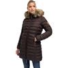 Marikoo Rose Cappotto invernale | Lunghezza: copre i glutei | Livello di calore 3 su 3 | Tessuto esterno morbido con effetto lucido opaco