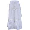 Gheri Da Donna Patchwork Zingara Stampato Hippy Gonna