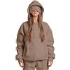 VPQILH Nuovo Felpa Donna con maschera per gli occhi, Felpe Donna con Cappuccio Sweatshirt in Tinta Unita Hoodie con Tasche Frontali e Tasche Nascoste Pullover per Viaggio con modalità Aereo, Sportiva Casual