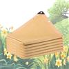 Generic Rete Ombreggiante da Giardino con Occhielli Addensare Rete Parasole Beige Tendalino in Rete Anti-UV Traspirante Permeabile per Pergola, Serra, Piante, Pollaio(2x4.0m)