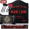 Winmau Set regalo Winmau per appassionati di freccette, completo di bersaglio, armadietto per freccette, freccette e linea di lancio