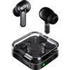 StarTech Auricolari wireless in-ear (3) - Cancellazione attiva del rumore - Audio ad alta risoluzione LDAC - Microfono avanzato - IP54 - Autonomia della batteria di 22 ore - Colore: nero