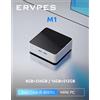 StarTech Mini-PC - Intel Core i5-8257U - 16 GB di RAM - 512 GB di memoria - Windows 11 Pro - Wi-Fi 6 - 4 core, 8 thread