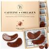 BLOOMORA Patch Occhi Caffeina e Collagene 30 Paia, Idratanti, Occhiaie | Patch Occhiaie Borse 30 Paia, Uomo e Donna, Regalo per Donne, Benvenuta Luminosità Trasforma la Tua Routine di Bellezza