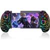 NinjaPlusOX Controller di gioco mobile per iPhone/Android con joystick Hall, controller wireless per telefono con supporto per custodia, compatibile con Xbox Game Pass, Steam Link, Call of Duty, Minecraft, Roblox