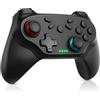 Gamrombo Controller Pro Wireless per Switch 2/Switch/Lite/OLED/PC | con funzione Wake-Up, screenshot, doppia vibrazione, giroscopio a 6 assi, Turbo, design ergonomico