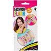 Simba Fashion Flash - Set di gioielli fai da te con 4 braccialetti e oltre 50 ciondoli a scatto, set creativo per bambini dai 5 anni in su
