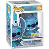 Funko POP! Vinyl: Lilo & Stitch - Stitch Surf - Amazon Exclusive | Gadget Ufficiale Cartoon/Animation - Personaggio in Vinile da Collezione - Idea Regalo Compleanno per Fan e Collezionisti