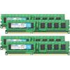 BRAINZAP Memoria RAM da 8 GB (4 x 2 GB), DDR3, DIMM PC3-8500U, 2Rx8, 1066 MHz, 1,5 V, CL7