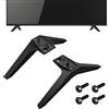 YOOMUR Piedi di ricambio per TV LG TV, piedini di ricambio per TV LG, da 49/50/55 pollici, in acciaio laminato a freddo, supporto universale per TV