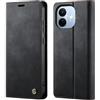 owlhold Cover per Xiaomi Redmi Note 17 Pro 5G Premium Pelle PU Portafoglio Flip Libro [Antiurto] [Blocco RFID] [Cavalletto] [Carta Fessura] Custodia per Xiaomi Redmi Note 17 Pro 5G - Nero